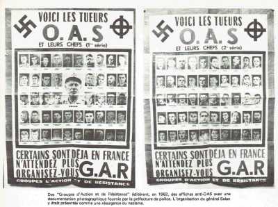  Affiches anti-OAS du GAR 