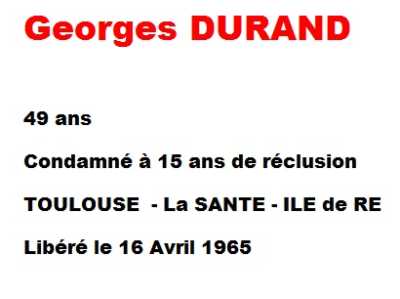   Georges DURAND 
