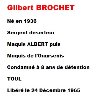  Gilbert BROCHET 
