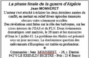  La Phase Finale 
---- 
Jean MONNERET
