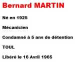  Bernard MARTIN 
