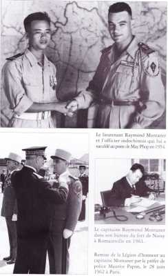   Capitaine 
 Raymond MONTANER 
---- 
Commandant des "CALOTS BLEUS" 
de Paris en 1959 / 1962
