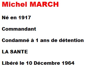  Michel MARCH 
