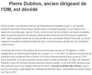  Pierre DUBITON 
"Je suis le dindon de la farce"
