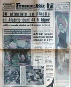  80 attentats au plastic 
en ALGERIE en un seul jour

