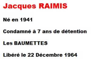  Jacques RAIMIS 
