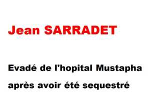 Jean SARRADET - EVADE 