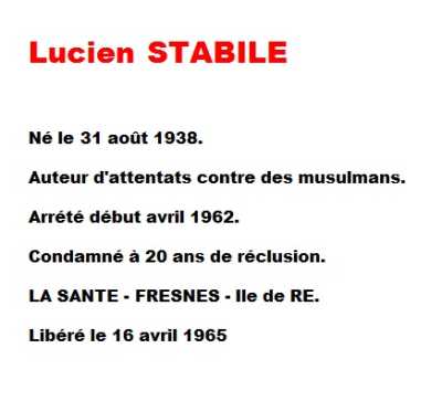   Lucien STABILE

