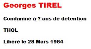  Georges TIREL 
