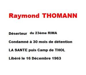 Photo-titre pour cet album: Raymond THOMANN