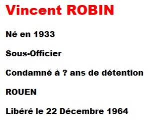 Photo-titre pour cet album: Sergent Vincent ROBIN